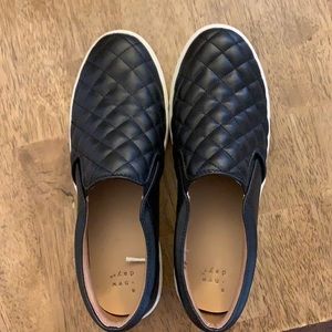 Target AS A NEW DAY Slip-on black sneakers. size 8